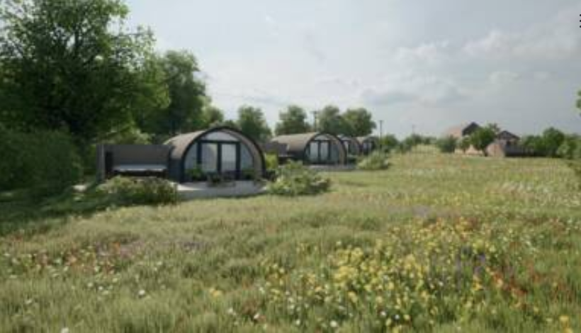 New glamping retreat plans near Robin Hill