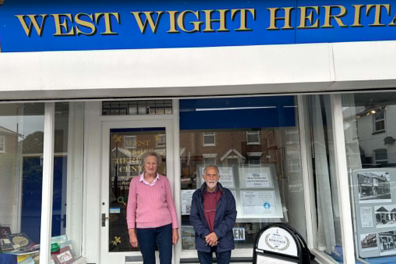 Janet Haire and Chairman, Colin Piper