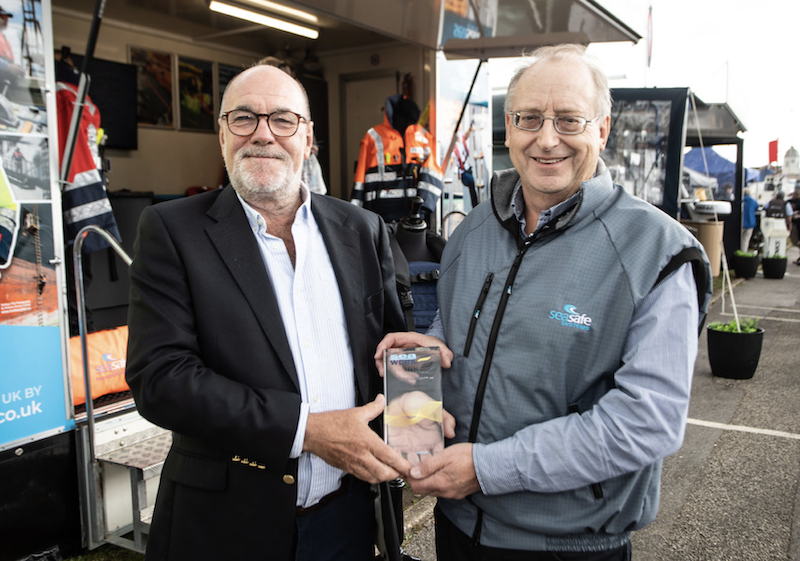 SeaSafe founder Jeremy Dale honoured with Outstanding Contribution award at Seawork 2026